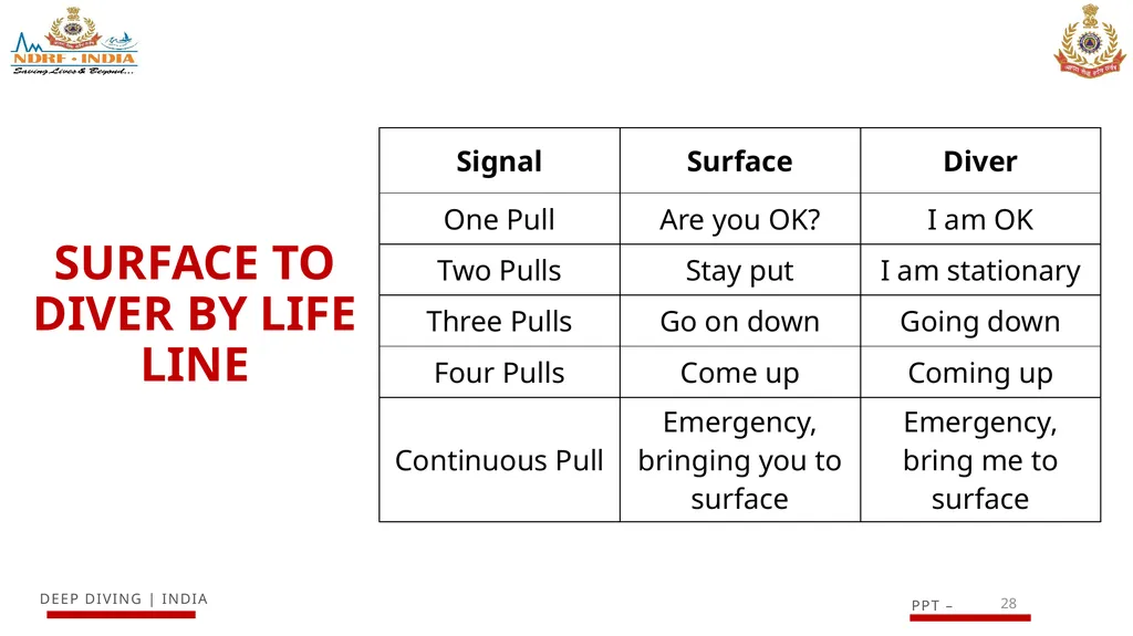 1 SCUBA AND ITS MAINTENANCE OBJECTIVE After - slide 28 of 42