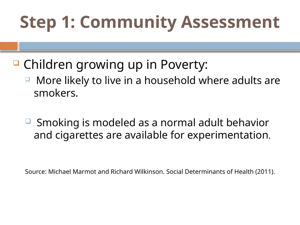 Selecting strategies to prevent and reduce TOBACCO - slide 22 of 85