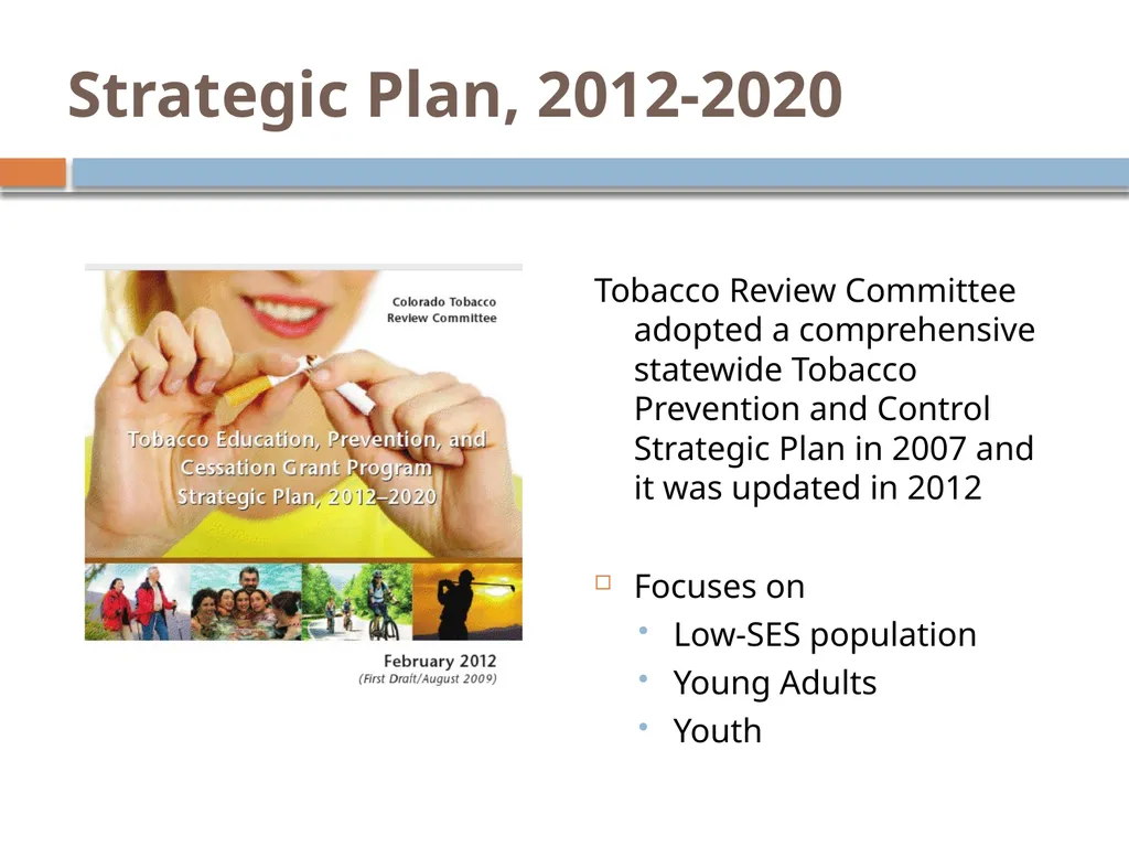 Selecting strategies to prevent and reduce TOBACCO - slide 16 of 85