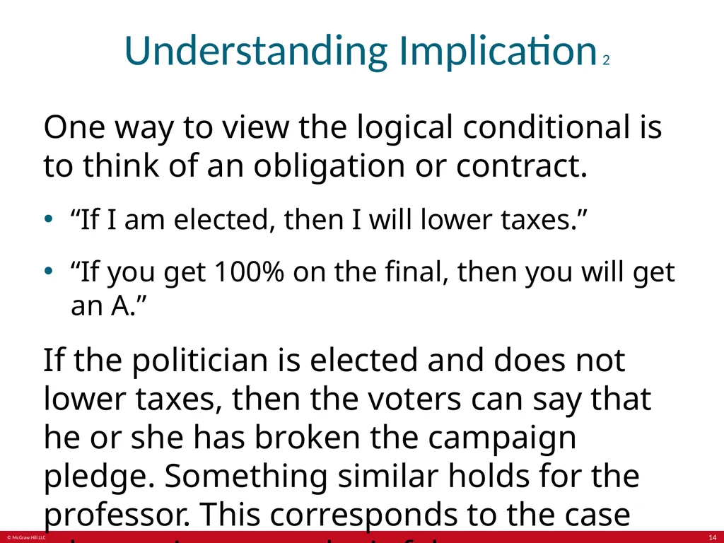 The Foundations: Logic and Proofs Chapter 1, Part - slide 14 of 64