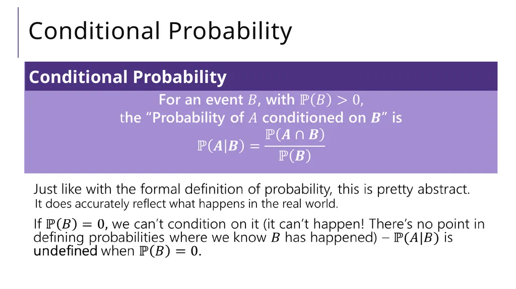 Conditional Probability CSE 312 Spring 21 Lecture - slide 14 of 34