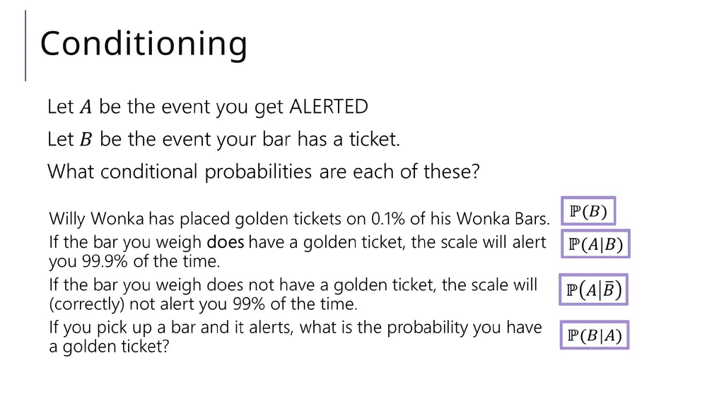 Conditional Probability CSE 312 Spring 21 Lecture - slide 25 of 34