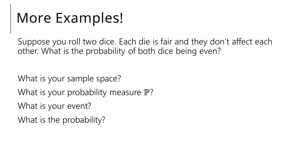 Conditional Probability CSE 312 Spring 21 Lecture - slide 2 of 34