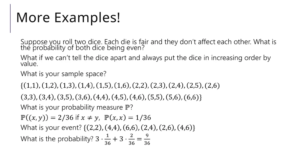 Conditional Probability CSE 312 Spring 21 Lecture - slide 4 of 34