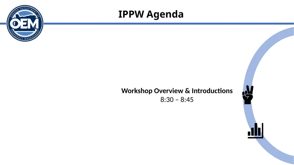 Integrated Preparedness Plan Workshop (IPPW) - slide 2 of 43