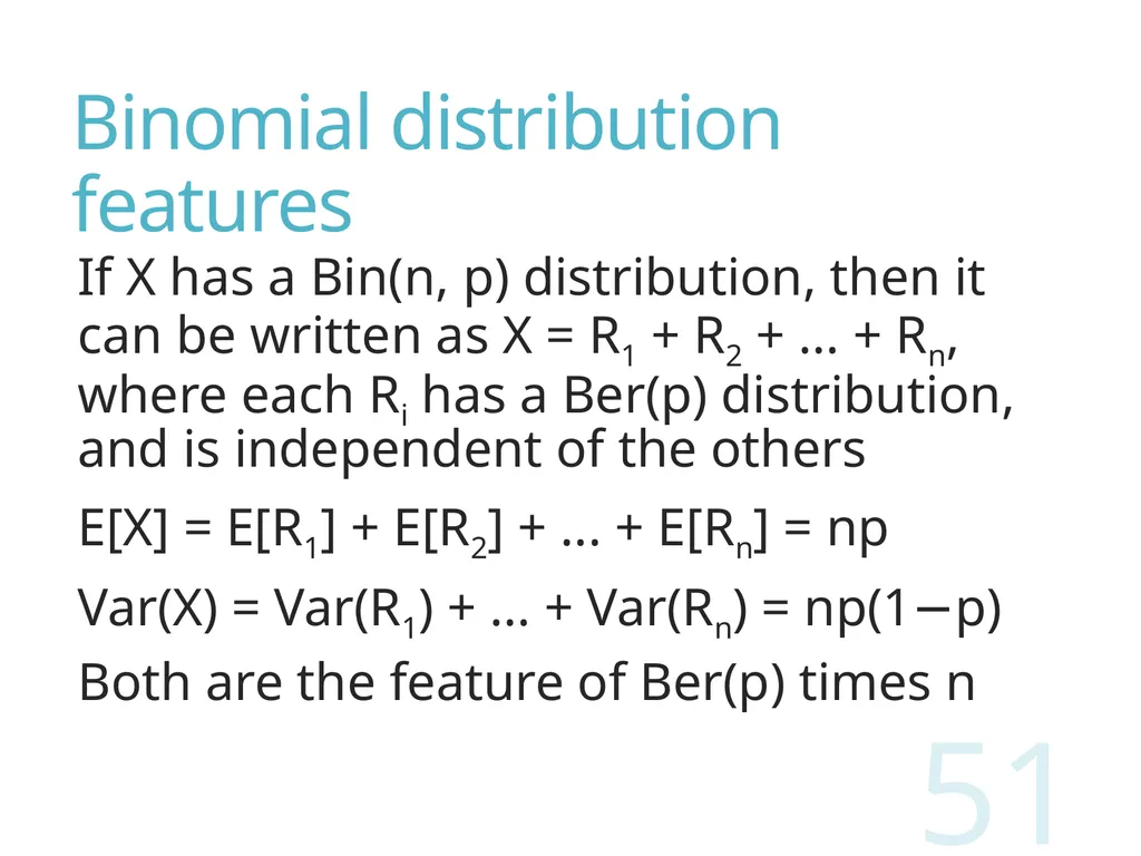 Probability and Statistics for Computer Scientists - slide 51 of 62