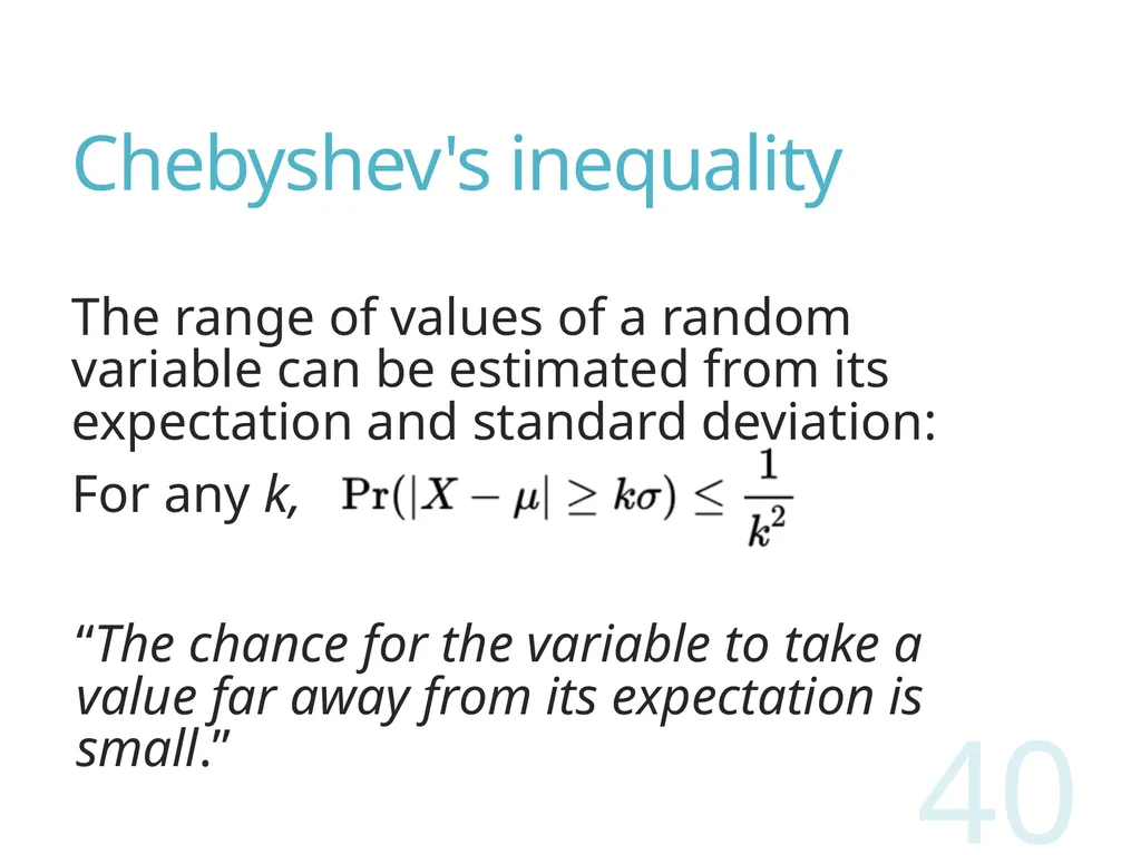 Probability and Statistics for Computer Scientists - slide 40 of 62