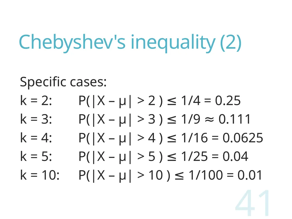 Probability and Statistics for Computer Scientists - slide 41 of 62