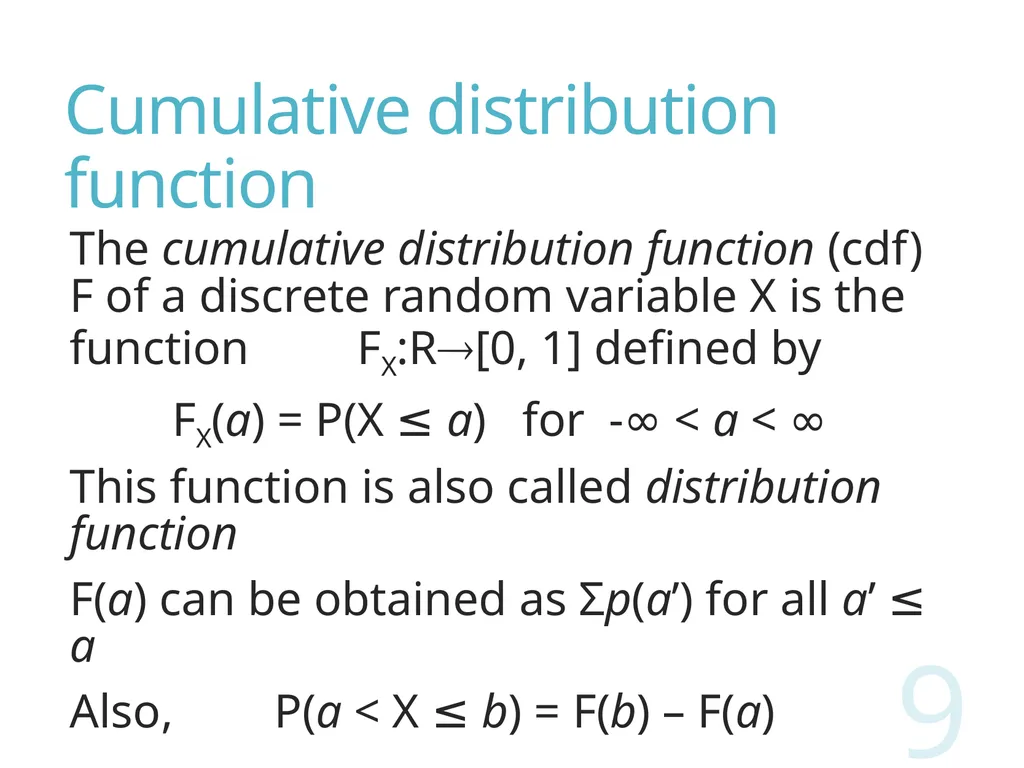 Probability and Statistics for Computer Scientists - slide 9 of 62