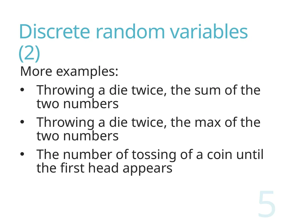 Probability and Statistics for Computer Scientists - slide 5 of 62