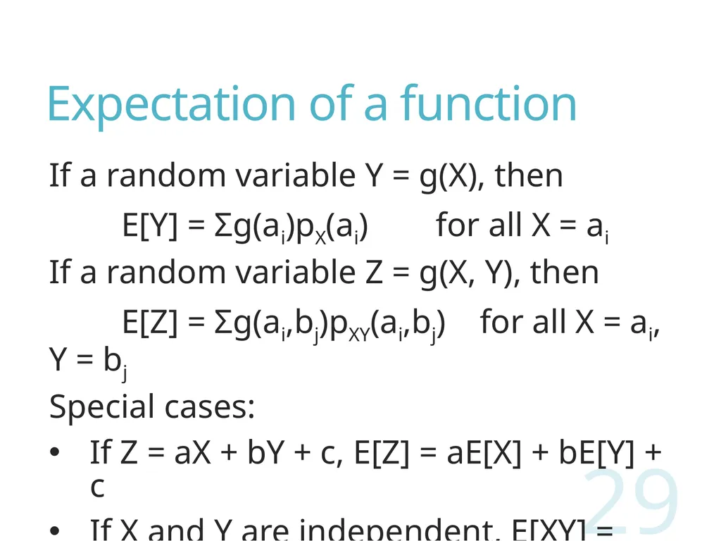 Probability and Statistics for Computer Scientists - slide 29 of 62