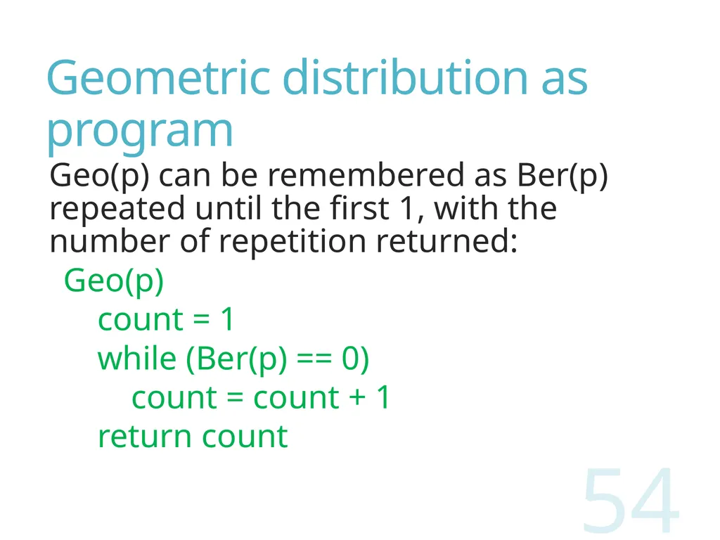 Probability and Statistics for Computer Scientists - slide 54 of 62