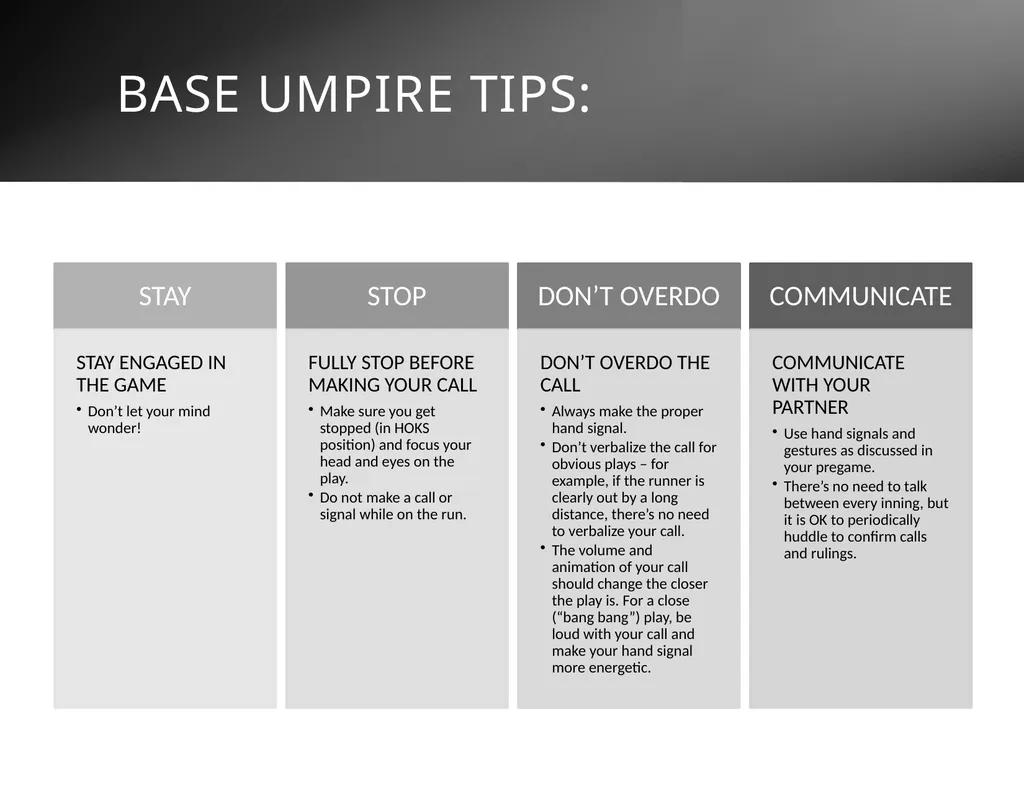 2025 UMPIRE TRAINING INTRODUCTION BAC – Carrie - slide 49 of 61
