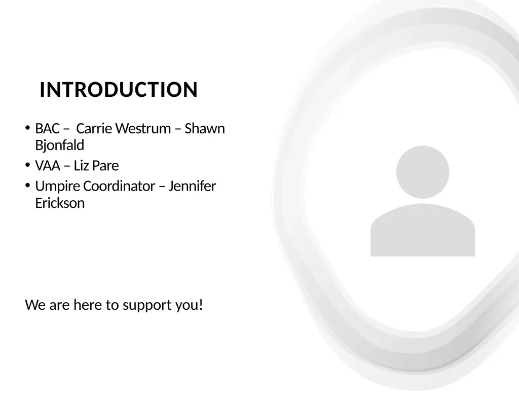 2025 UMPIRE TRAINING INTRODUCTION BAC – Carrie - slide 2 of 61
