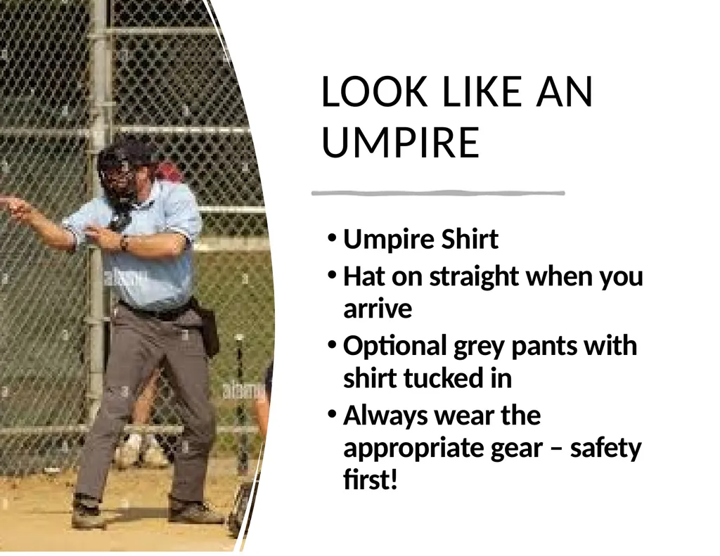 2025 UMPIRE TRAINING INTRODUCTION BAC – Carrie - slide 15 of 61