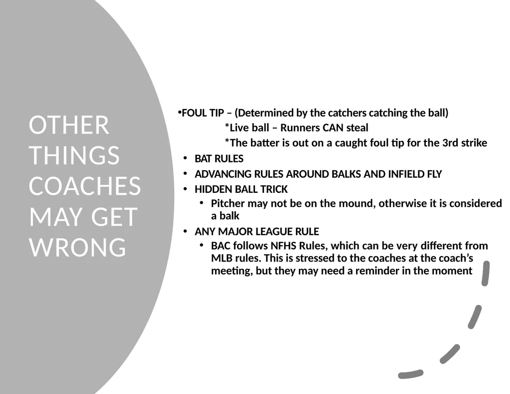 2025 UMPIRE TRAINING INTRODUCTION BAC – Carrie - slide 36 of 61