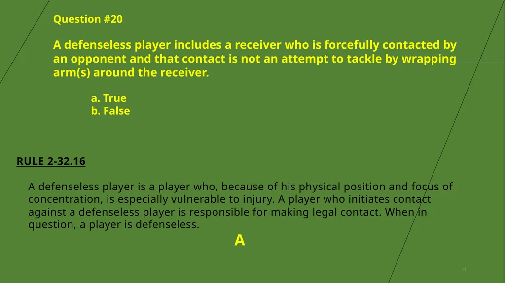 ECFOA RULES PRESENTATION #2 Jeffrey S. Geller - slide 21 of 22