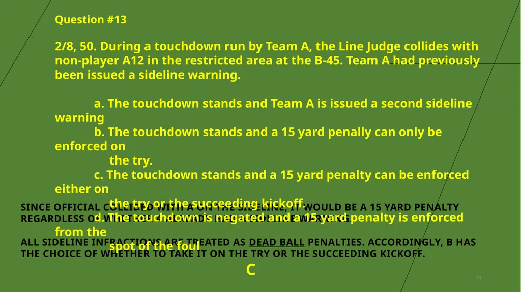 ECFOA RULES PRESENTATION #2 Jeffrey S. Geller - slide 14 of 22