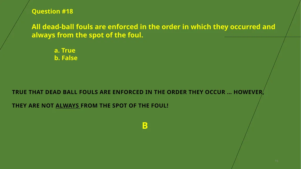 ECFOA RULES PRESENTATION #2 Jeffrey S. Geller - slide 19 of 22
