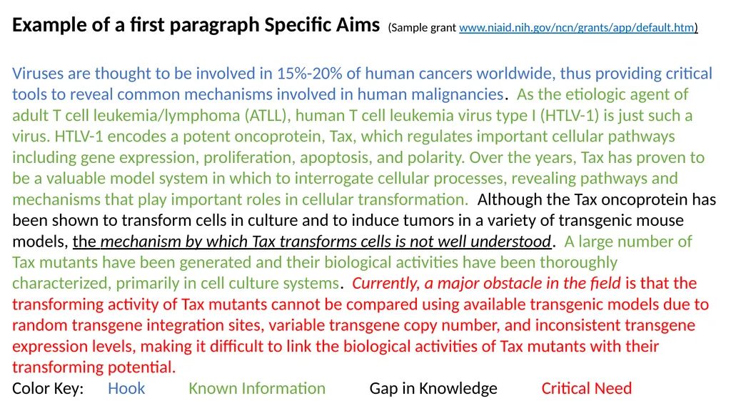Grant writing Lots of resources on line and in - slide 32 of 69