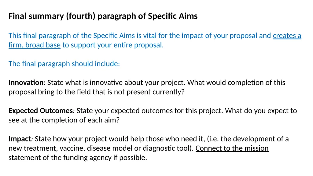 Grant writing Lots of resources on line and in - slide 37 of 69