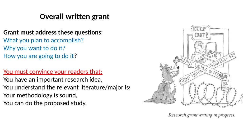 Grant writing Lots of resources on line and in - slide 10 of 69