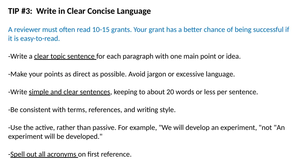 Grant writing Lots of resources on line and in - slide 24 of 69