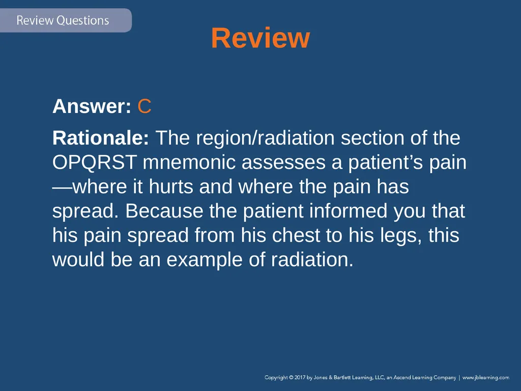 Chapter 9 Patient Assessment National EMS - slide 175 of 177