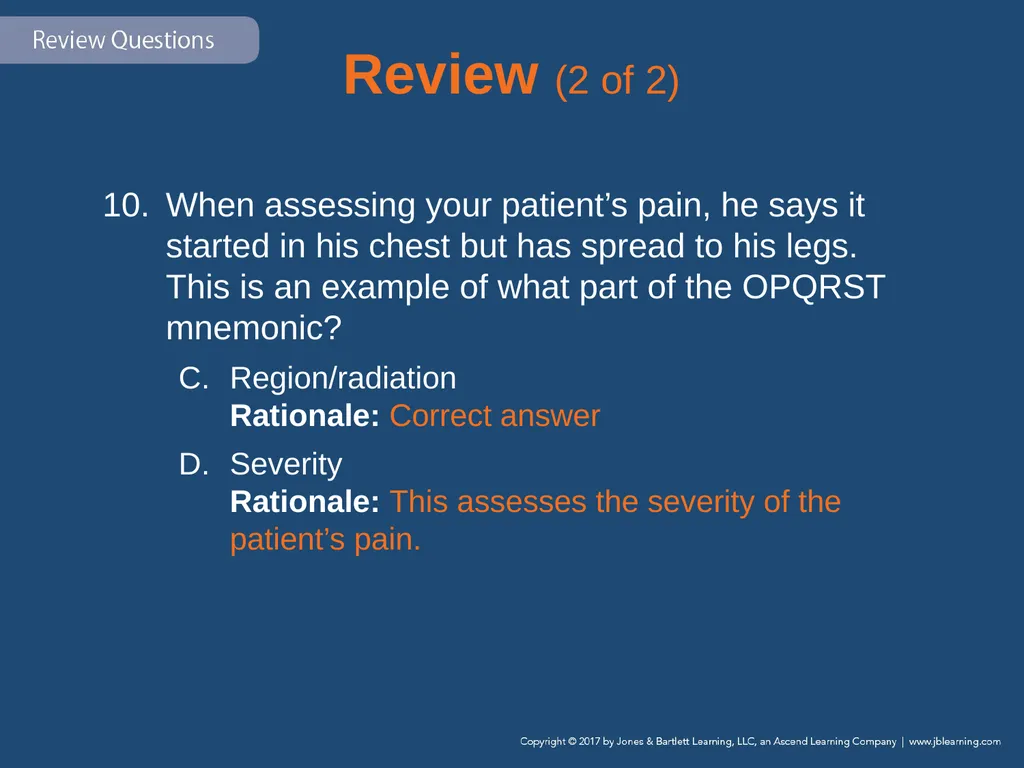 Chapter 9 Patient Assessment National EMS - slide 177 of 177