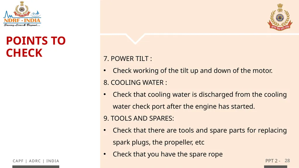 - 1 LESSON 4 (INFLATABLE RUBBERIZED BOAT) ANDOBM - - slide 28 of 61