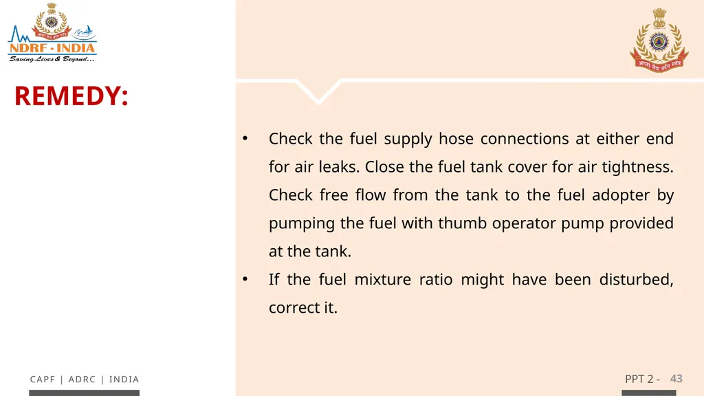 - 1 LESSON 4 (INFLATABLE RUBBERIZED BOAT) ANDOBM - - slide 43 of 61
