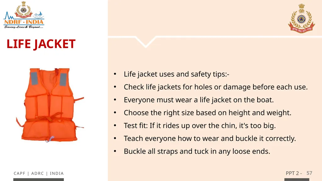 - 1 LESSON 4 (INFLATABLE RUBBERIZED BOAT) ANDOBM - - slide 57 of 61