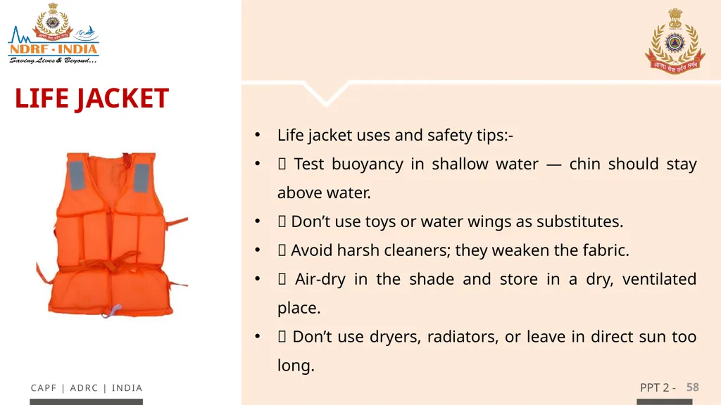 - 1 LESSON 4 (INFLATABLE RUBBERIZED BOAT) ANDOBM - - slide 58 of 61