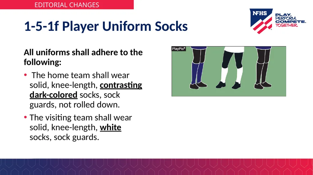 2026 NFHS Field Hockey Rules Changes 1-6-1 Player - slide 7 of 27