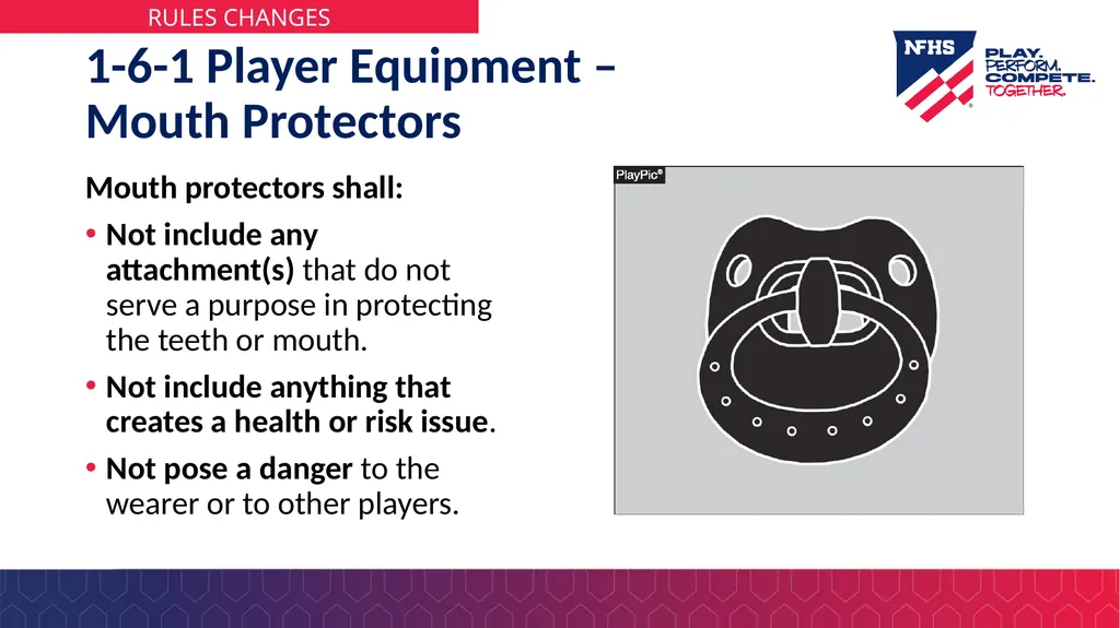2026 NFHS Field Hockey Rules Changes 1-6-1 Player - slide 2 of 27