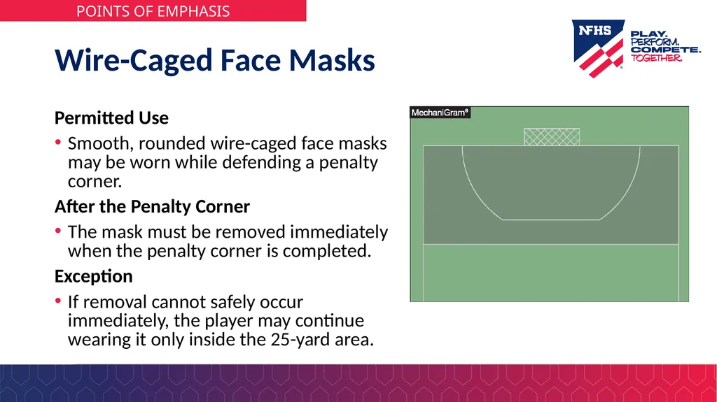 2026 NFHS Field Hockey Rules Changes 1-6-1 Player - slide 15 of 27