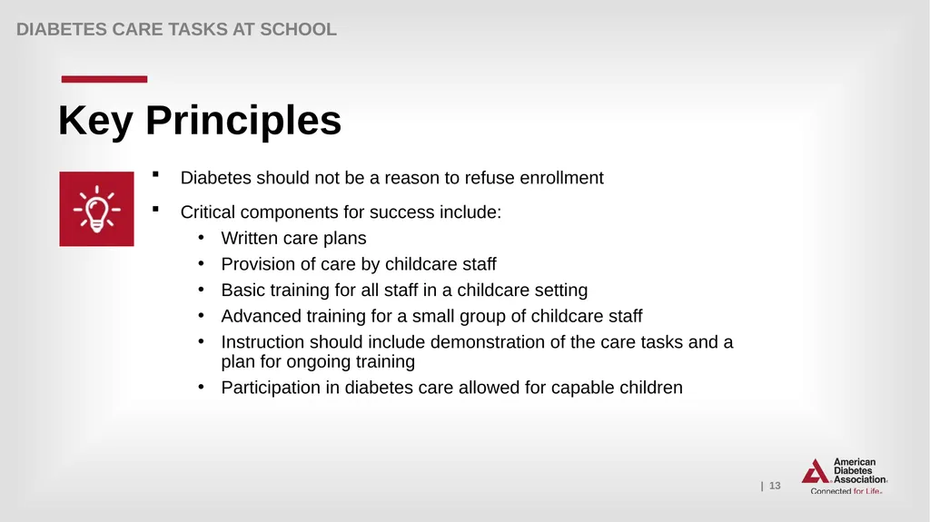 What Key Personnel Need To Know CHILD CARE - slide 13 of 17