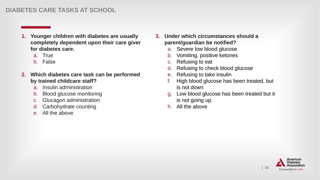 What Key Personnel Need To Know CHILD CARE - slide 15 of 17