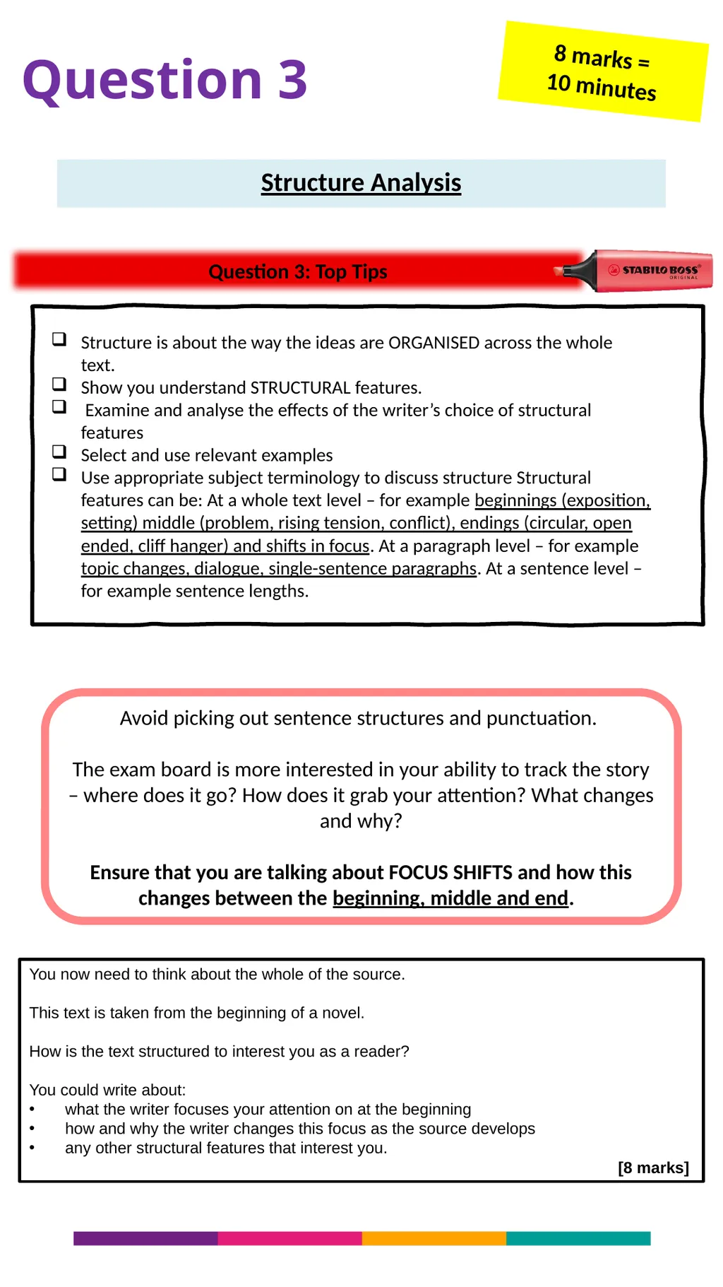 Language Paper 1 Walkthrough Revision Guide What - slide 8 of 16