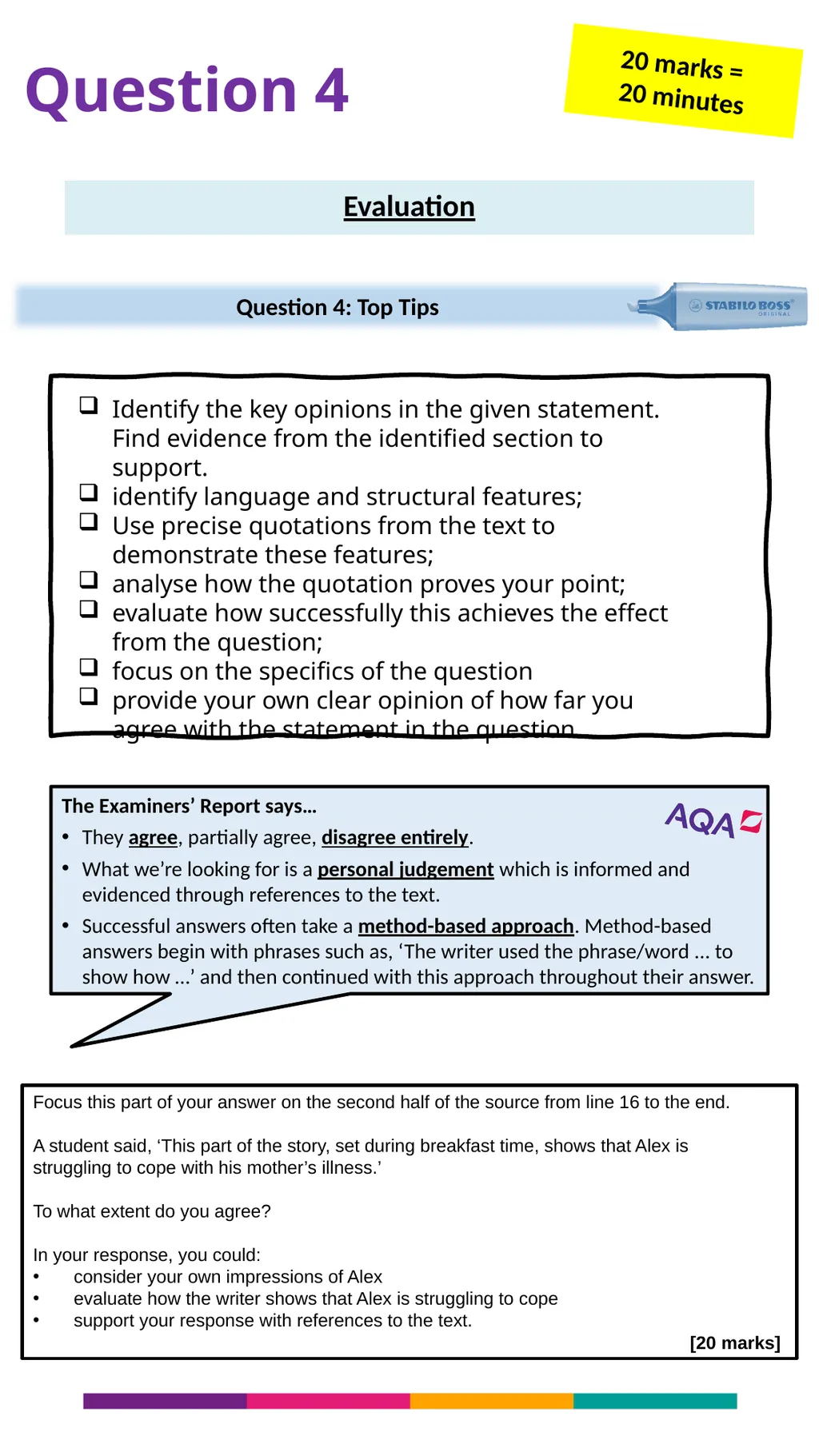 Language Paper 1 Walkthrough Revision Guide What - slide 11 of 16