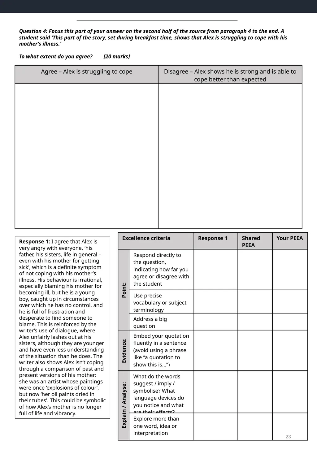Top tips for AQA English Language Paper 1 – - slide 23 of 23