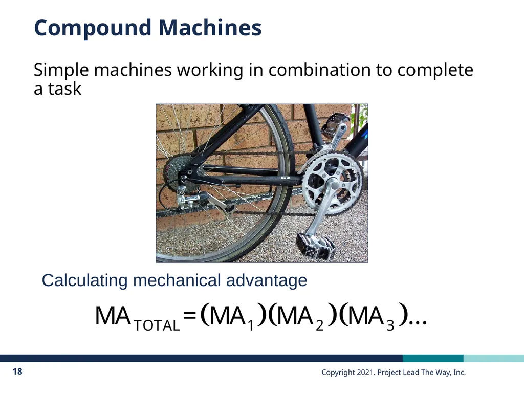 Mechanisms: Simple Machines Inclined Plane, Wedge, - slide 18 of 19