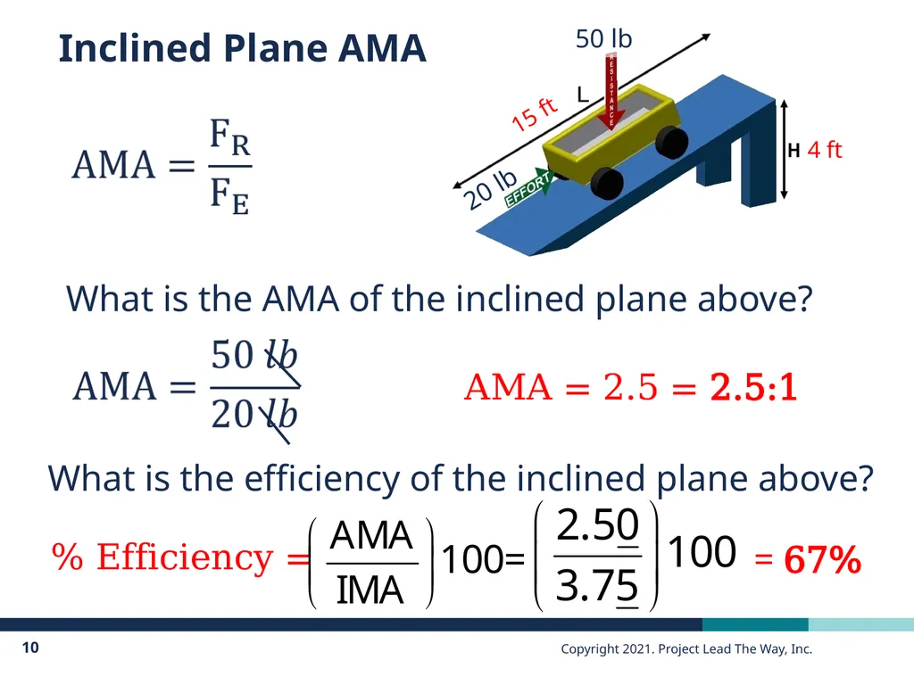 Mechanisms: Simple Machines Inclined Plane, Wedge, - slide 10 of 19