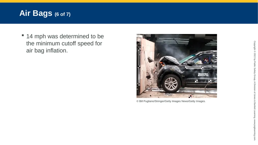 Supplemental Restraint Systems CHAPTER 6 Knowledge - slide 10 of 49