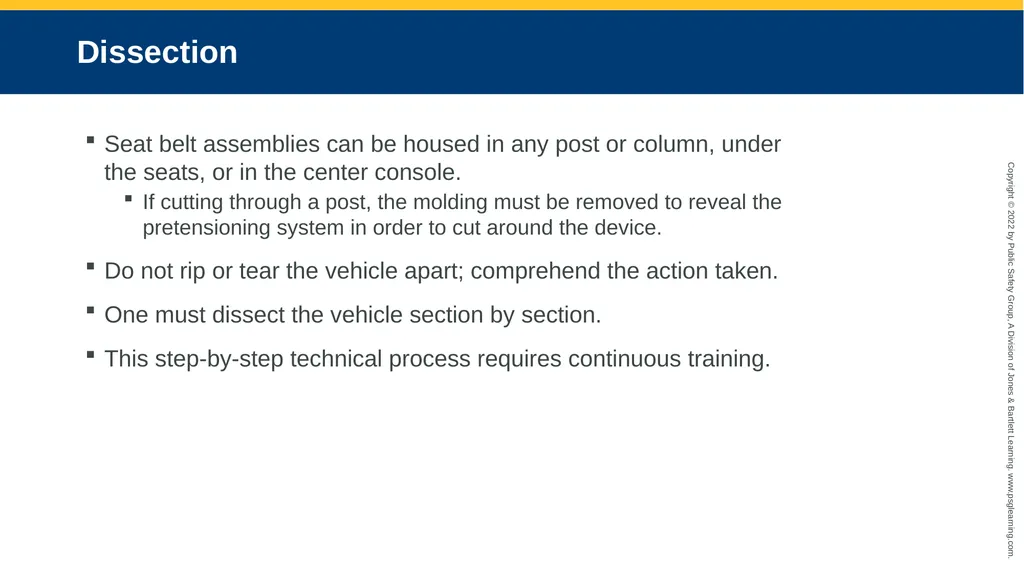 Supplemental Restraint Systems CHAPTER 6 Knowledge - slide 40 of 49