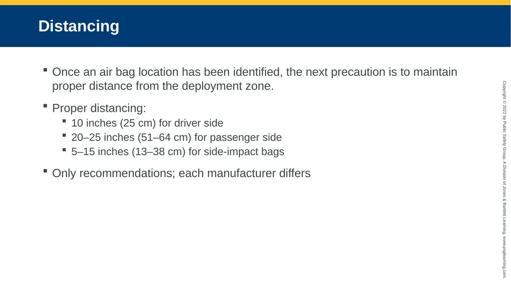 Supplemental Restraint Systems CHAPTER 6 Knowledge - slide 45 of 49