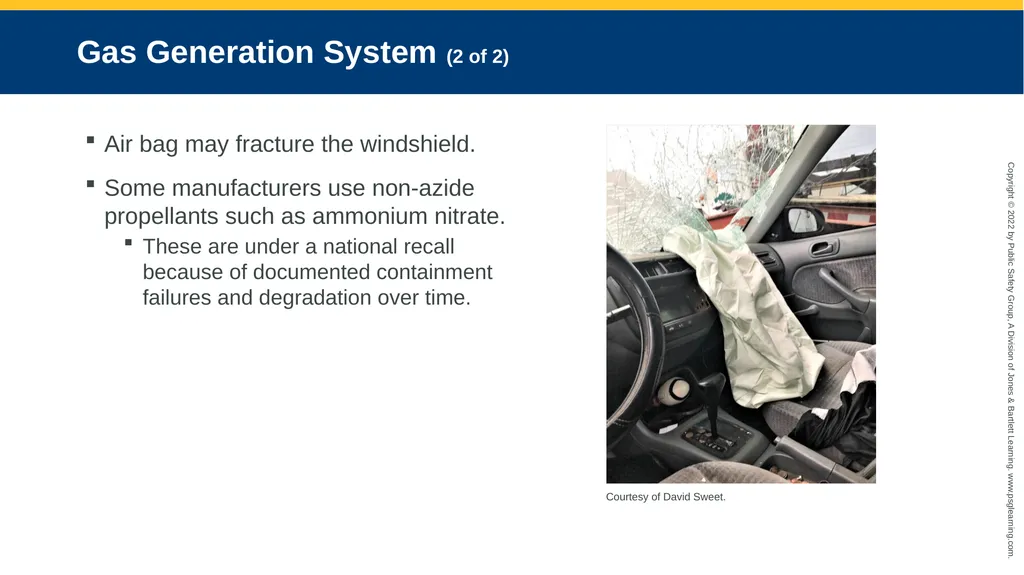 Supplemental Restraint Systems CHAPTER 6 Knowledge - slide 28 of 49