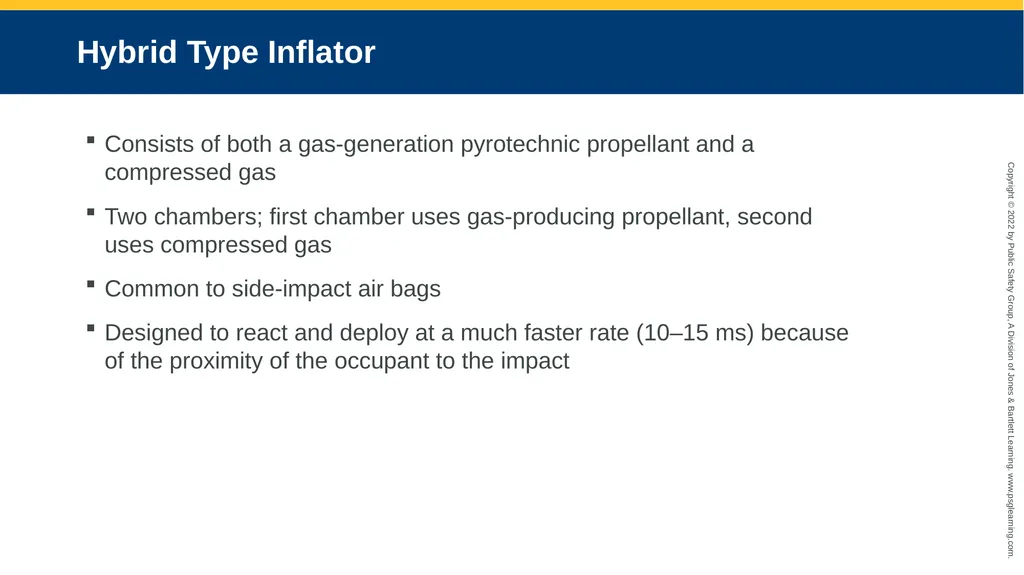 Supplemental Restraint Systems CHAPTER 6 Knowledge - slide 29 of 49
