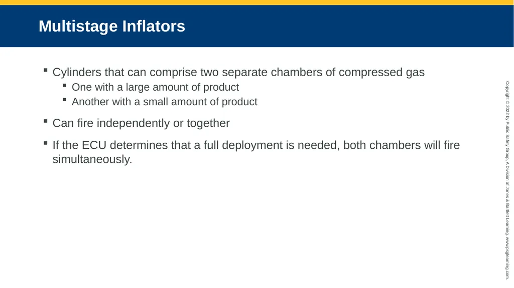 Supplemental Restraint Systems CHAPTER 6 Knowledge - slide 26 of 49