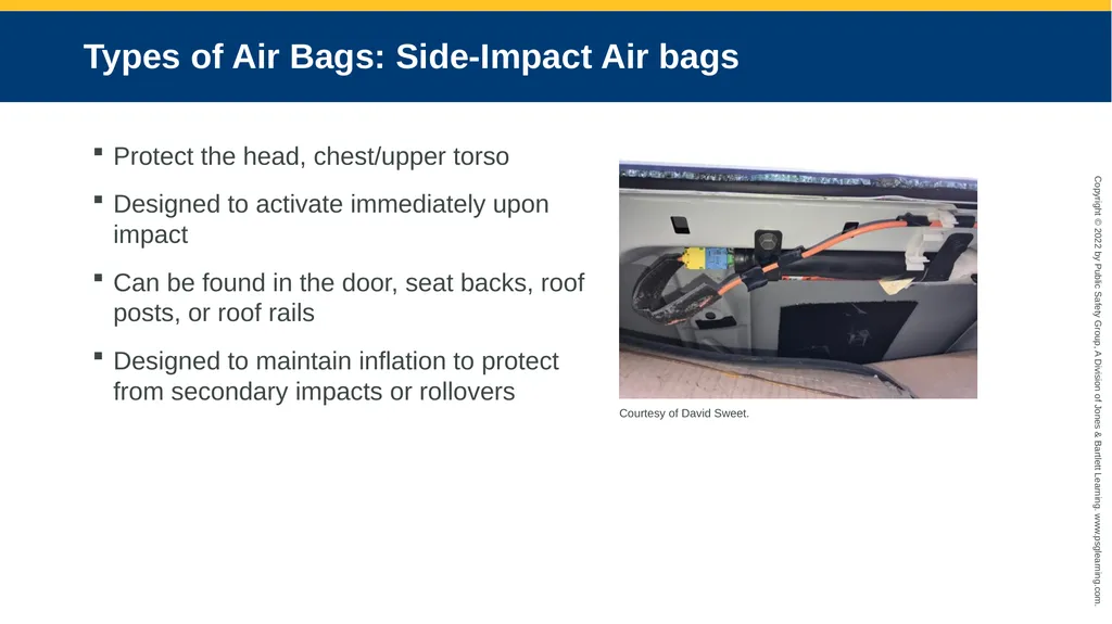 Supplemental Restraint Systems CHAPTER 6 Knowledge - slide 16 of 49